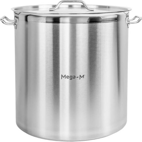 Olla alta para catering con tapa Mega-M PRO 98 l, di谩metro 50 cm x altura 50 cm N