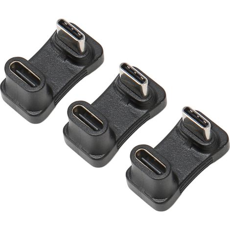 Adaptador USB-C en forma de U, compatible con carga rápida PD, 60 W de potencia, adecuado para monitores portátiles, teléfonos móviles, portátiles, tabletas y ordenadores de sobremesa Steam (paquete d
