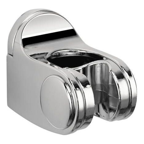 Soporte de ducha de punto, articulado, cromado
