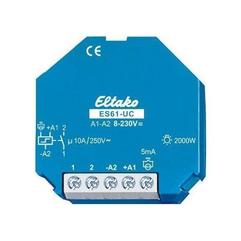 Eltako Stromstoßschalter 8-230VUC,1S,16A ES61-UC (1/5)
