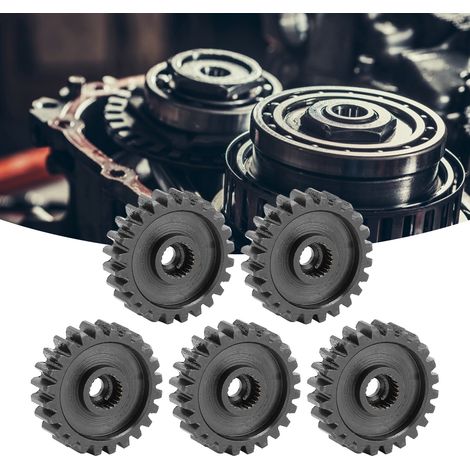 Cinq engrenages en acier pour servomoteur à vendre, 4307-1024-002424 dents. (1/5)