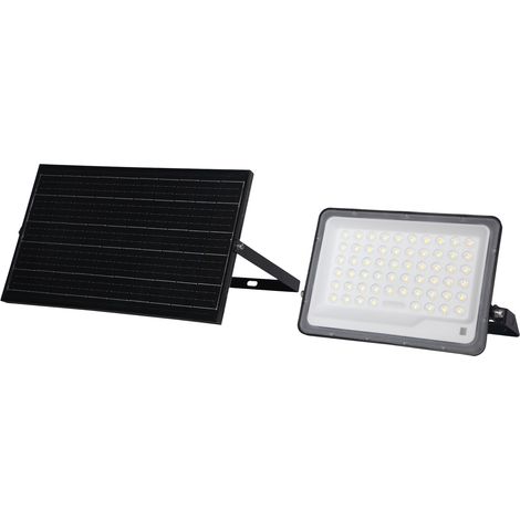 Proyector LED Solar 200W Panel 5V/15W 11W 1700Lm 90º IP65 3CCT (Tonalidad Luz Ajustable) (1/3)