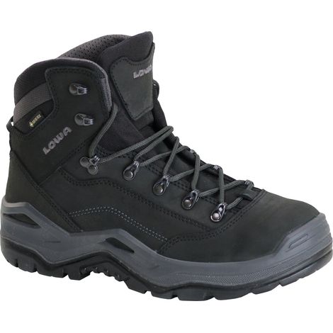 LOWA Sicherheitsschnürstiefel RENEGADE 5654, Work GTX black Mid S3 CI, Gr. 47 (1/5)