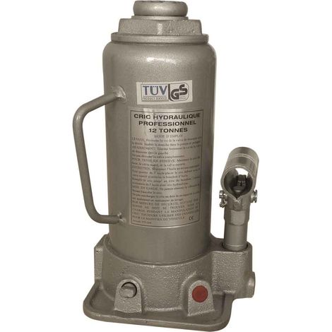 Cric hidráulico de 12t -ce- gris