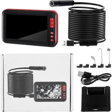 F200 4,3" Digitale 1080P LCD Endoskop-Inspektionskamera Boroskop USB-Ladefunktion (2 m)
