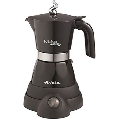 Caffettiera elettrica Moka Aroma 2 4 tazze Ariete 1358 (1/3)