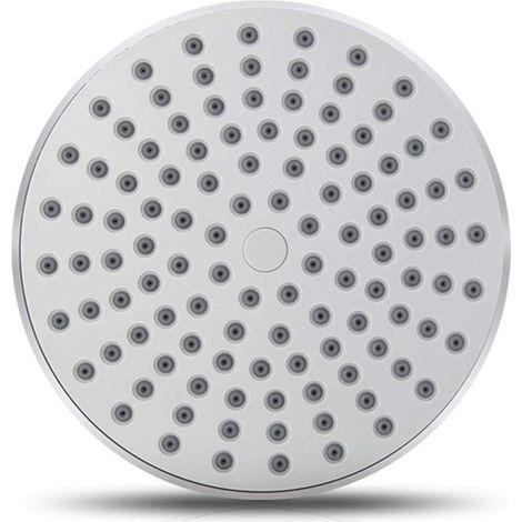 Sollbry WC-Duschkopf, Kopfduschkopf, Top-Sprinkler, ABS-Rundduschkopf mit hohem Durchfluss, acht Zoll (1/4)