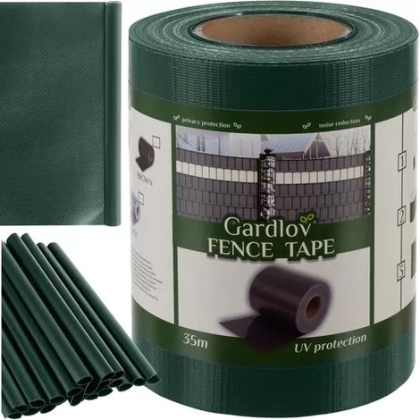 Zaunband 19 cm x 35 m 450/m² grün (1/5)