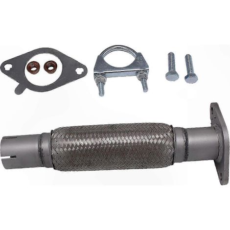 Flexibles vorderes Auspuffrohr für Focus 1.4i 1.6i MK1 1998-2005, robuster und langlebiger Ersatz. (1/5)