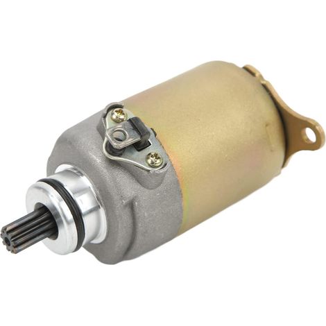 9 Dents Moteur de Démarrage, Starter Moteur de Remplacement de Remplacement du Scooter de Démarrage en Métal Installation Facile pour GY6‑125 150 Motorcycle de Scooter ATV (1/5)