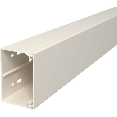 OBO Bettermann Vertr Wand+Deckenkanal m.Obert. 60x90mm,PVC WDK60090CW 2 Stk