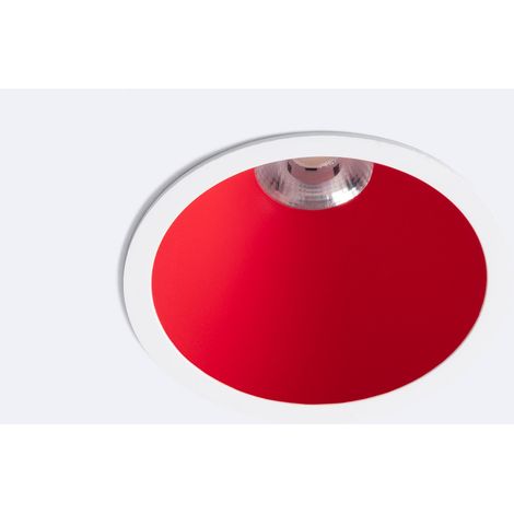 Faretto Downlight LED 9-12W Conico Areni Foro Ø 85 mm 2700K Rosso Bianco Caldo 9 W
