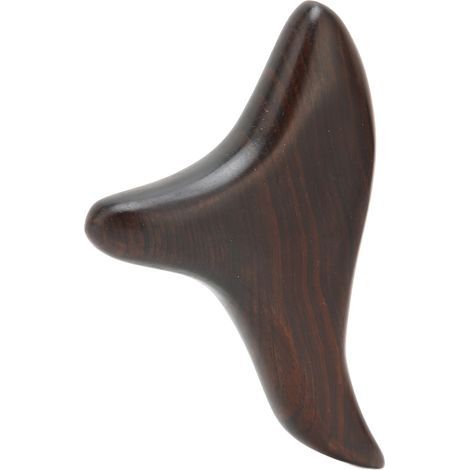 Planche à gratter en bois Gua Sha pour massage des pieds par pression, pour l'acupuncture (1/5)