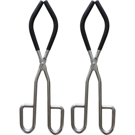Lot de 2 pinces fixation pour béchers en verre Kichvoe avec (1/5)