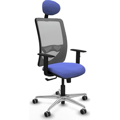 Chaise de bureau piqueras y crespo Zulema mousse épaisse 65 mm roues (1/2)