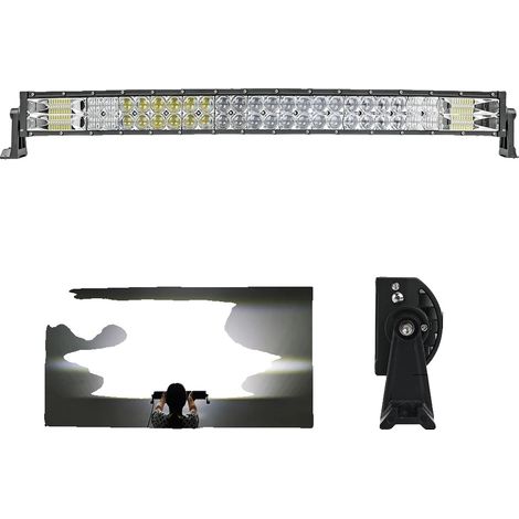 Barra de luz, doble fila, haz combinado, grado de protección IP68. (1/2)