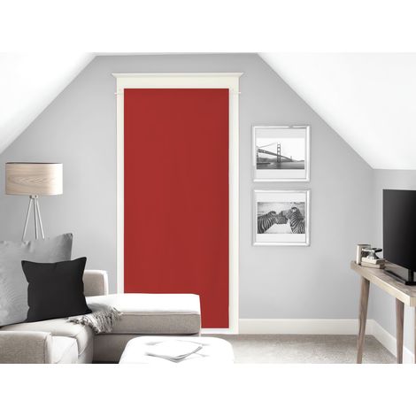 Dolly Brise bise, Rouge, par Soleil d'ocre - 70 x 200 cm