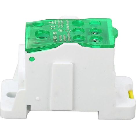 Boîte de distribution de bornes 690 V 160 A, bornier sur rail DIN, boîte de jonction électrique pour l'électricité verte