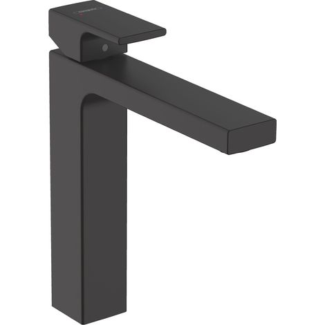 Hansgrohe Vernis Shape - Grifo de lavabo, EcoSmart, negro mate 71591670