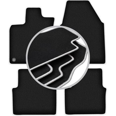 Alfombrillas CARLUX-SILVER para: Nissan Qashqai I J10 (ancho) crossover (2007-2013) (1/5)