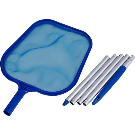 Accessoires de piscine (K-1050E) Épuisette de piscine avec 5 sections de manche en aluminium pour le nettoyage des feuilles et des débris (1/5)