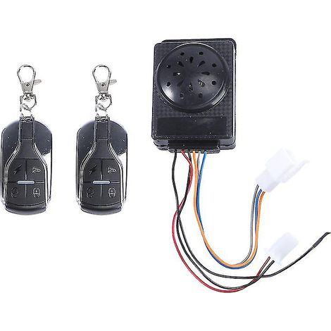 Sistema de alarma para motocicleta de 3 piezas (1/3)