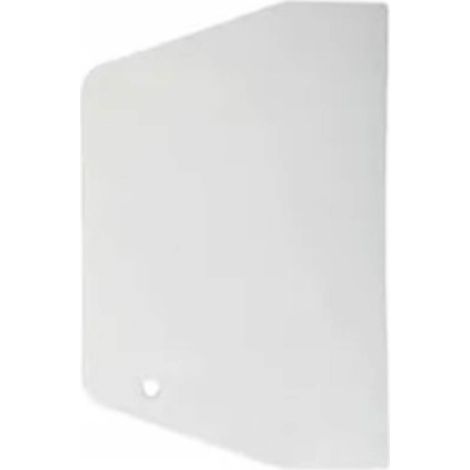 Racloir à pâte multifonction en ABS, 19,3 x 12,7 cm, forme trapézoïdale, grand hachoir à pâte pour la cuisine