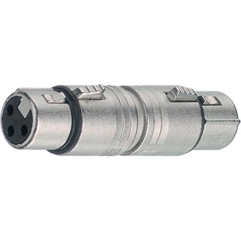 Adaptador XLR Hembra A XLR Hembra NA3FF NEUTRIK