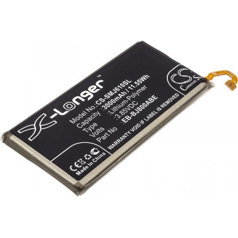 Batterie 3.8V 3Ah LiPo GH82-16479A pour SAMSUNG Galaxy A6 (1/2)