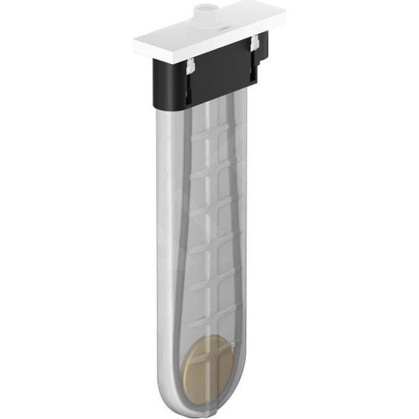 HANSGROHE 28010700 Ensemble de rebord de baignoire sBox square blanc mat (1/3)
