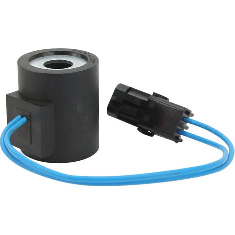 Bobine de solénoïde électrique AT163482 à 2 broches, remplacement pour pelle rétro John Deere 300D, 310D et 315D (24 V). (1/5)