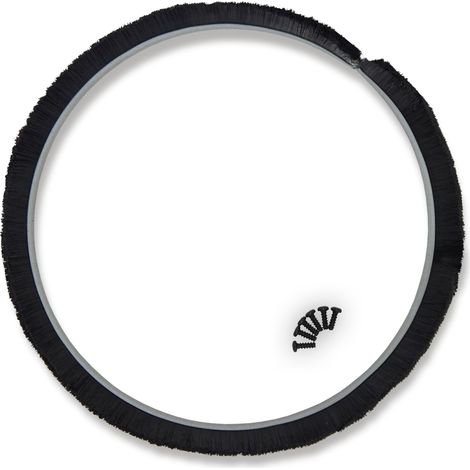 MENZER Couronne de Brossage (225 mm) 1-Pièce pour Ponceuse pour Cloisons Sèches MENZER TSW 225, TSW 225 AV und TSW 225 PRO