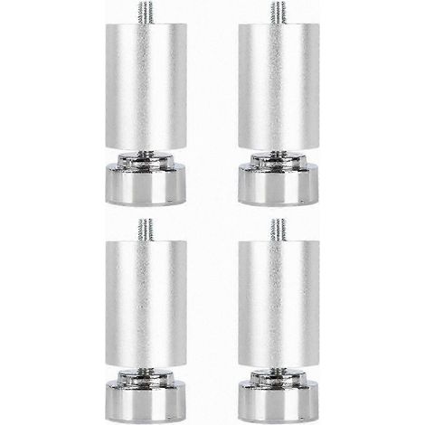 Pieds métalliques réglables et résistants avec filetage M10, pour une meilleure stabilité et un support optimal du mobilier, Arnt 15 cm (1/5)