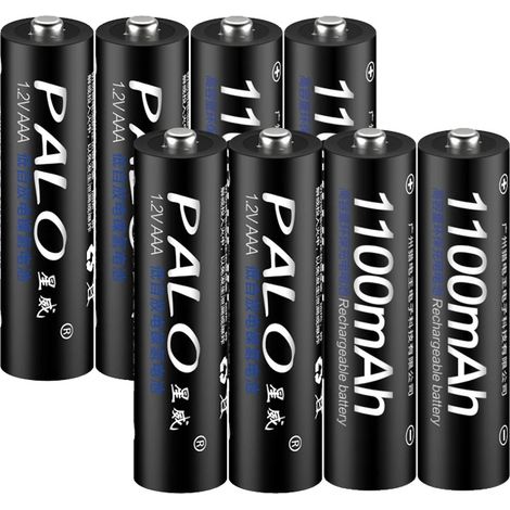 Batterie ricaricabili AAA, Ni-MH, lunga durata, confezione da 8 AAA, 1,2 V-d (1/2)