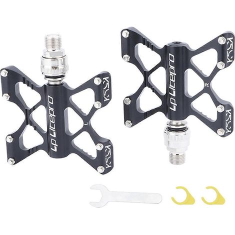 K5 Schnellspannpedal für Klappräder, Fahrradteil, Schwarz