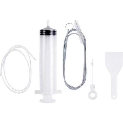 Déboucheur pour réfrigérateur - Lot de 5 pièces - Kit de nettoyage pour réfrigérateur - Réutilisable - Brosse de nettoyage pour réfrigérateur (1/5)