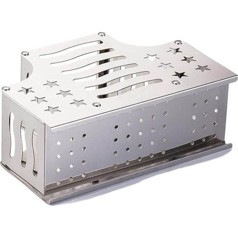 Porte-Couverts Égouttoir - Boîte de Rangement pour Ustensiles de Cuisine - avec Séparateurs Réglables - 1 Pièce