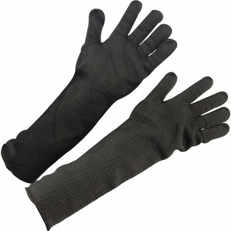 Gants de travail (taille/35-40CM) résistants aux morsures, gants de manutention d'animaux résistants aux morsures pour le soudage, gants de protection durables (1/5)