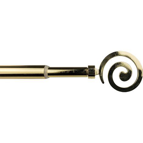 SCORRITENDA 'MINI KIT FERRO' mod. 'Spirale' col. oro - ERREBI