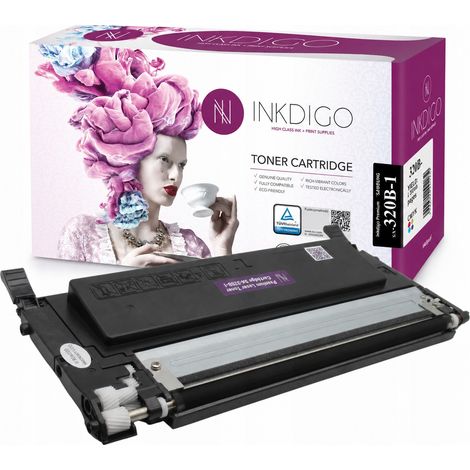 Toner Inkdigo CLT-K4072S compatibile con Samsung CLP-320, CLX-3180, CLP-325, certificato TÜV. (1/5)