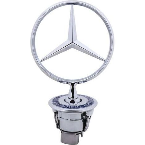 Ulisem Passend für Mercedes-Benz quadratische Weizenähren-Marke quadratische Flugzeugabdeckung W124 W202 W203 W208 W210/44mm (1/4)