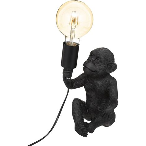 Lampe Singe noir H24.5 (1/4)