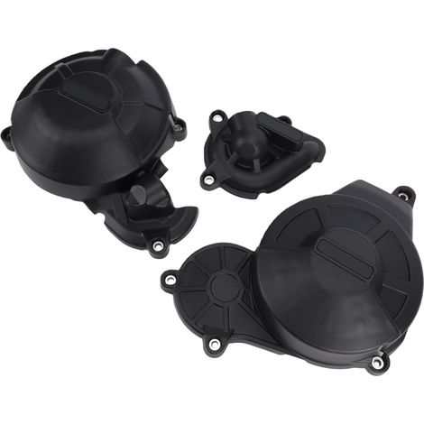 Ensemble de Couvercles de Protection Moteur pour Moto, 60% de Longueur en Fibre de Verre et Nylon, 3 Pièces, Protection Contre Les Chocs élevés, Installation Facile pour RS660 Tuono 660 (1/5)