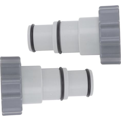 Set mit 2 Intex-Ersatzschlauchanschlussadaptern, G2-Gewindeklemme für Poolpumpe (1/5)