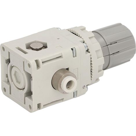 Régulateur de pression pneumatique, vanne de réduction de vide de type SMC avec tube droit de 6 cm (1/5)