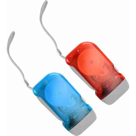 Mini Lampe de Poche Légère à Manivelle, Torche électrique (1/5)