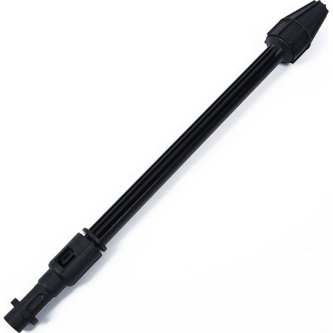 Lance Turbo Rotative - Pour Nettoyeur Haute Pression - Compatible K2 K3 K4 K5 - Pression Max 150 Bar - Noir - 1 Pièce (1/5)
