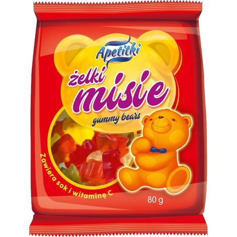 Oursons gélifiés Apetitki 80 g