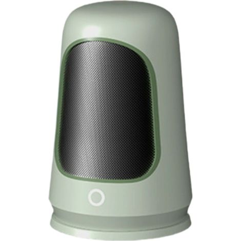 Chauffage électrique, radiateur d'appoint, 1200 W, radiateur céramique écoénergétique avec protection contre la surchauffe et le basculement, 2 niveaux de chauffage, radiateur d'appoint silencieux (Ve (1/5)