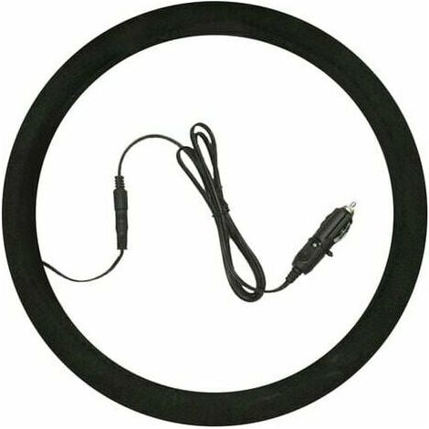 royaluxe - Couverture de volant chauffante automatique taille universelle chauffant rapidement les mains de conduite couverture de Protection de volant de chaleur (1/5)